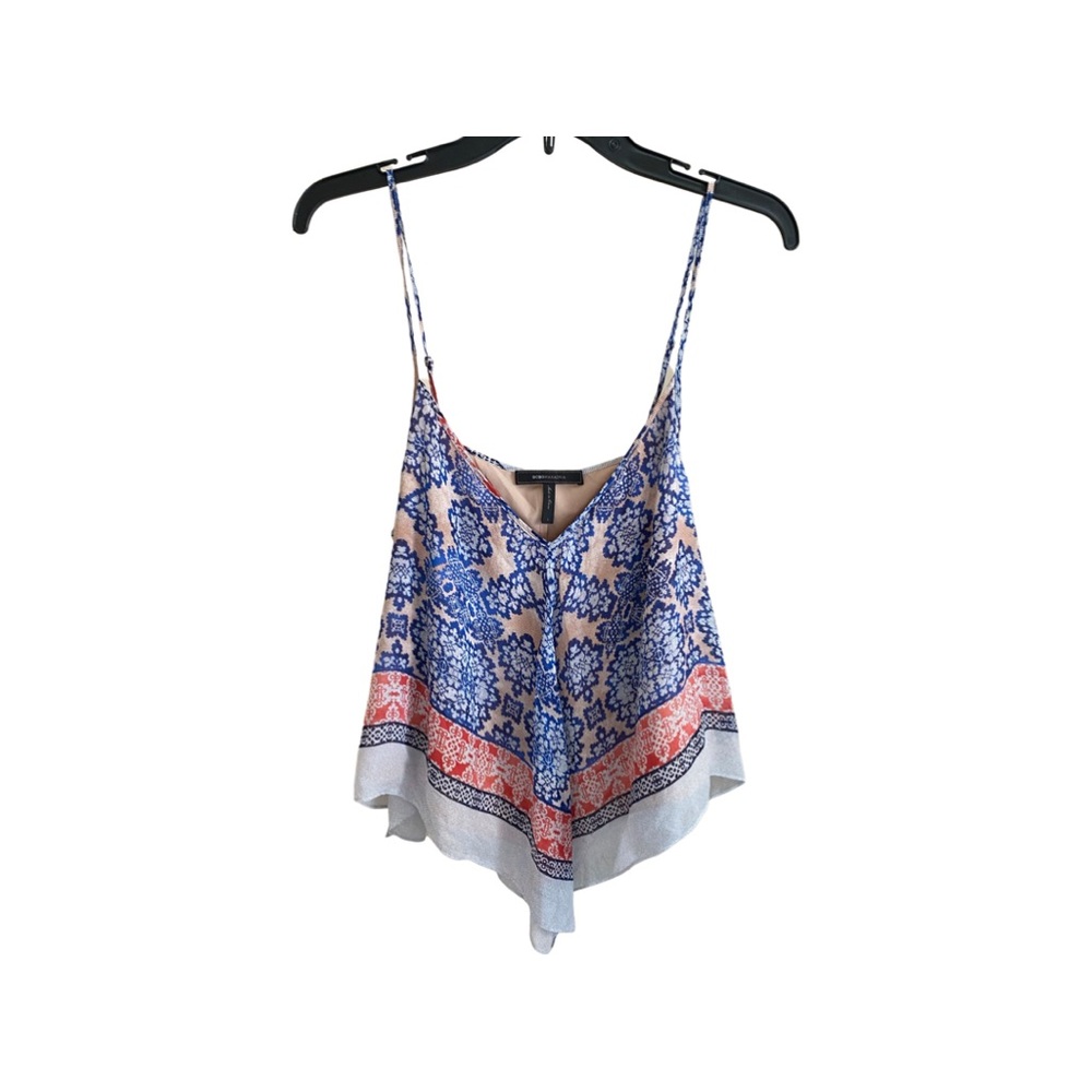 Handkerchief silk top
